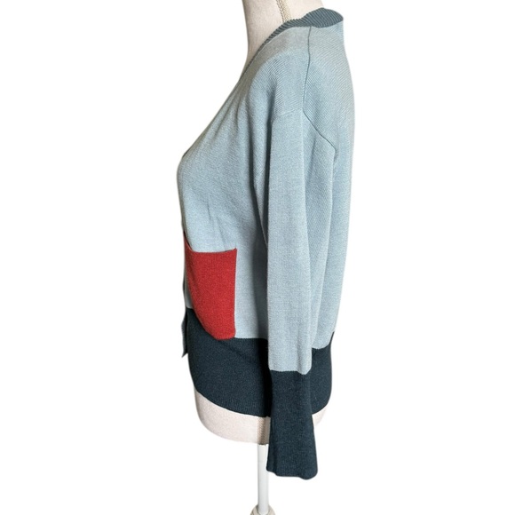 Ecru Emissary Women’s Wool Blend button cardigan size small - Picture 3 of 7